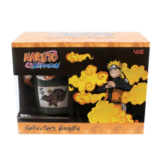 Naruto Collector's Box: Includes Color Changing Mug, Beanie, Crew Socks, Keychain & Gaara Throw Blanket.